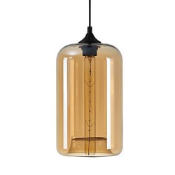 Bottle Design Pendant 1 Light Minimalist Iron Painting