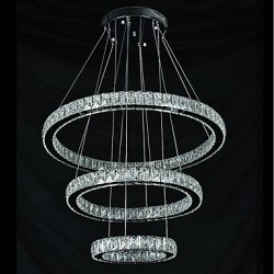 Dimmable LED Lighting Indoor Modern Ceiling Pendant Light Chandeliers Lighting Fixtures with Remote Control