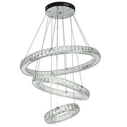 Dimmable Pendant Lighting Indoor Modern LED Ceiling Pendant Lights Chandeliers Lighting Fixtures with Remote Control