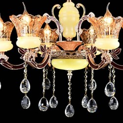 Modern/Contemporary Traditional/Classic Zinc Alloy Feature for Crystal Mini Style MetalLiving Room Dining Room Study Pendant Light