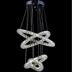 Dimmable Chandeliers LED Lighting Indoor Modern Ceiling Pendant Lights Chandelier Fixtures with Remote Control