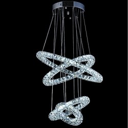 Dimmable Chandeliers LED Lighting Indoor Modern Ceiling Pendant Lights Chandelier Fixtures with Remote Control