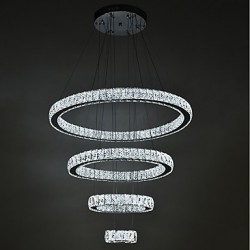 Dimmable LED Lighting Indoor Modern Ceiling Pendant Light Chandeliers Lighting Fixtures with Remote Control