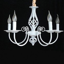 Modern/Contemporary Traditional/Classic Vintage Retro Others Feature for Mini Style Candle Style MetalLiving Room Bedroom Chandelier