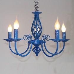 Modern/Contemporary Traditional/Classic Vintage Retro Others Feature for Mini Style Candle Style MetalLiving Room Bedroom Chandelier