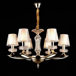 Modern/Contemporary Traditional/Classic Zinc Alloy Feature for Crystal Mini Style MetalLiving Room Dining Room Study Pendant Light