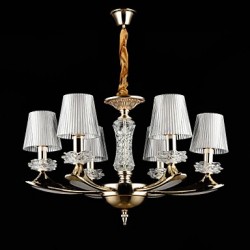 Modern/Contemporary Traditional/Classic Zinc Alloy Feature for Crystal Mini Style MetalLiving Room Dining Room Study Pendant Light