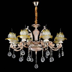 Modern/Contemporary Traditional/Classic Zinc Alloy Feature for Crystal Mini Style MetalLiving Room Dining Room Study Pendant Light