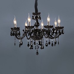 Modern/Contemporary Electroplated Feature for Crystal Glass Living Room Chandelier