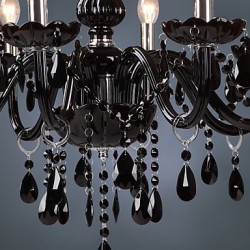 Modern/Contemporary Electroplated Feature for Crystal Glass Living Room Chandelier