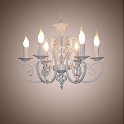 European Style Chandeliers Living Room Dining Lights Simple Originality Innovative Candles 6 Light Lamps