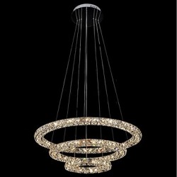 Dimmable Modern Chandelier LED Lighting Indoor Modern Ceiling Pendant Lights Chandeliers Fixtures with Remote Control