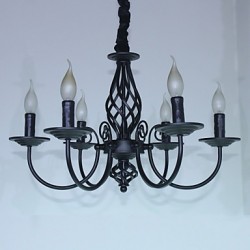 Traditional/Classic Others Feature for Candle Style Metal Living Room Bedroom Dining Room Study Room/Office Kids Room Chandelier