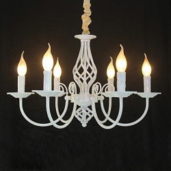 Traditional/Classic Others Feature for Candle Style Metal Living Room Bedroom Dining Room Study Room/Office Kids Room Chandelier