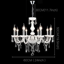 Modern/Contemporary Traditional/Classic Others Feature for Crystal Candle Style GlassLiving Room Bedroom Dining Room Study Chandelier