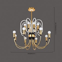 Modern/Contemporary Personalized Mini Style Chandelier