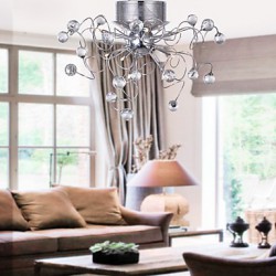 Chandeliers Crystal Modern Design Living 9 Lights