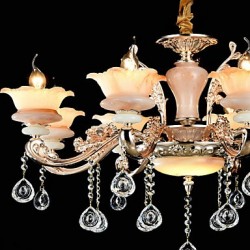 Modern/Contemporary Traditional/Classic Zinc Alloy Feature for Crystal Mini Style MetalLiving Room Dining Room Study Pendant Light