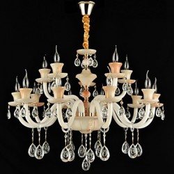 Modern/Contemporary Traditional/Classic Electroplated Feature for Crystal Mini Style MetalDining Room Study Room/Office Chandelier