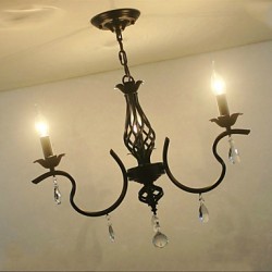 European Style Crystal Chandelier Restaurant Small Chandelier Simple Creative Lamps