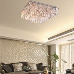 Max 20W Modern/Contemporary Crystal Others Flush Mount Living Room / Bedroom / Dining Room