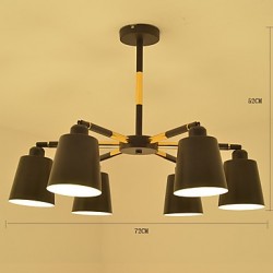 60W Pendant Light Traditional/Classic Painting Feature for Mini Style Wood/BambooLiving Room / Bedroom / Dining Room / Study