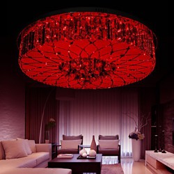 Flush Mount Crystal / LED Modern/Contemporary Living Room / Bedroom / Dining Room Metal