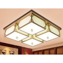 A new Chinese Style Living Room Lamps Iron Ceiling Lighting Atmosphere A