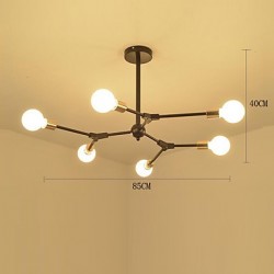 60W Pendant Light Traditional/Classic Painting Feature for Mini Style Wood/BambooLiving Room / Bedroom / Dining Room / Study