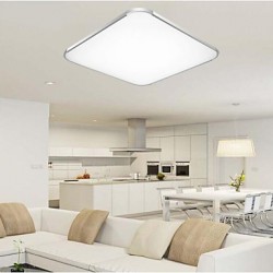 Modern/Contemporary LED Electroplated Metal Flush Mount Living Room / Bedroom / Dining Room / Kitchen / Bathroom / Kids Room / Garage