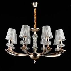 Modern/Contemporary Traditional/Classic Zinc Alloy Feature for Crystal Mini Style MetalLiving Room Dining Room Study Pendant Light