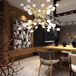 Personality Modern Minimalist Chandelier Ceiling Light B