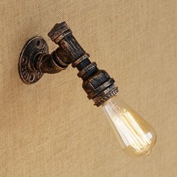 40W E26/E27 Country Retro Vintage Painting Feature for Mini Style Bulb IncludedAmbient Light Wall Sconces Wall Light