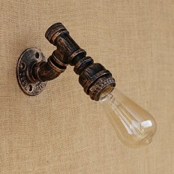 40W E26/E27 Country Retro Vintage Painting Feature for Mini Style Bulb IncludedAmbient Light Wall Sconces Wall Light