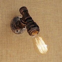 40W E26/E27 Country Retro Vintage Painting Feature for Mini Style Bulb IncludedAmbient Light Wall Sconces Wall Light