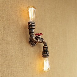 80W E26/E27 Rustic/Lodge Country Brass Feature for Mini Style Bulb IncludedAmbient Light Wall Sconces Wall Light