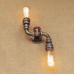 80W E26/E27 Rustic/Lodge Country Brass Feature for Mini Style Bulb IncludedAmbient Light Wall Sconces Wall Light