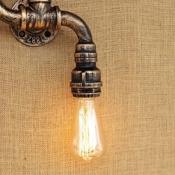 80W E26/E27 Rustic/Lodge Country Brass Feature for Mini Style Bulb IncludedAmbient Light Wall Sconces Wall Light