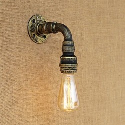 40W E26/E27 Country Retro Vintage Painting Feature for Mini Style Bulb IncludedAmbient Light Wall Sconces Wall Light