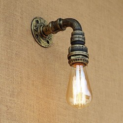 40W E26/E27 Country Retro Vintage Painting Feature for Mini Style Bulb IncludedAmbient Light Wall Sconces Wall Light