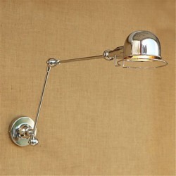 40W E14 Modern/Contemporary Country Chrome Feature for Swing Arm Bulb Included Eye Protection,Downlight Swing Arm LightsWall