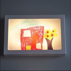 LED Integrated Modern/Contemporary Modern/Comtemporary Painting Feature for Bulb Included,Ambient Light Wall Sconces