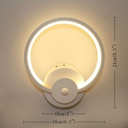 Modern Minimalist Creative LED Bedside Lamp Embedded Lamp Entrance Stairs Bedroom Wall Lighting