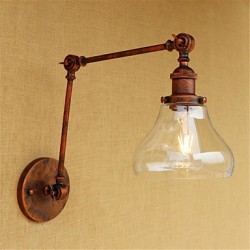 40W E26/E27 Country Retro Electroplated Feature for Mini Style Bulb Included Eye Protection,Ambient Light Swing Arm LightsWall