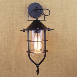 40W E26/E27 Country Retro Painting Feature for Mini Style Bulb Included Eye Protection,Ambient Light Wall Sconces