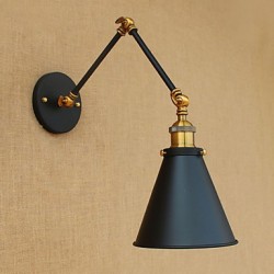 4W LED Bulb E27 Wall Sconce Brass Vintage Industrial Wall Lamp Light Home Lighting Indoor Decor Wall Sconce B031L