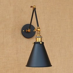 4W LED Bulb E27 Wall Sconce Brass Vintage Industrial Wall Lamp Light Home Lighting Indoor Decor Wall Sconce B031L