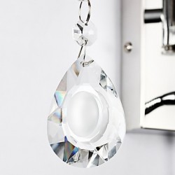 Modern/Contemporary Rustic/Lodge Modern/Comtemporary Country Chrome Feature for Crystal Swing Arm Wall Lamp