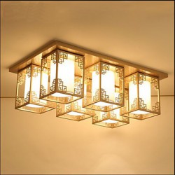 A new Chinese Style Living Room Lamps Iron Ceiling Lighting Atmosphere 6