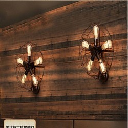 Max:60W E26/E27 Traditional/Classic Rustic/Lodge Country Painting Feature for Mini Style ,Ambient Light Wall Sconces Wall Light